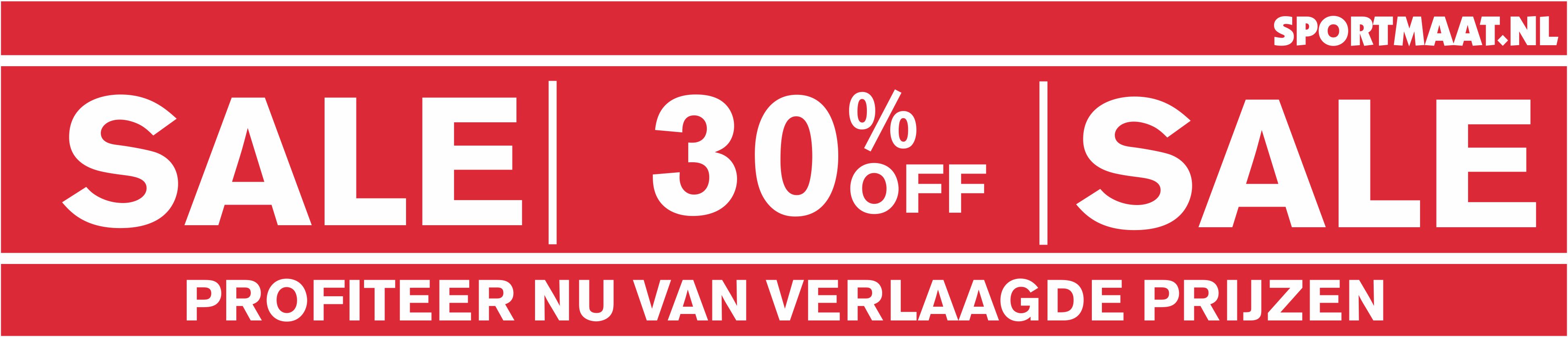30% korting 30% korting